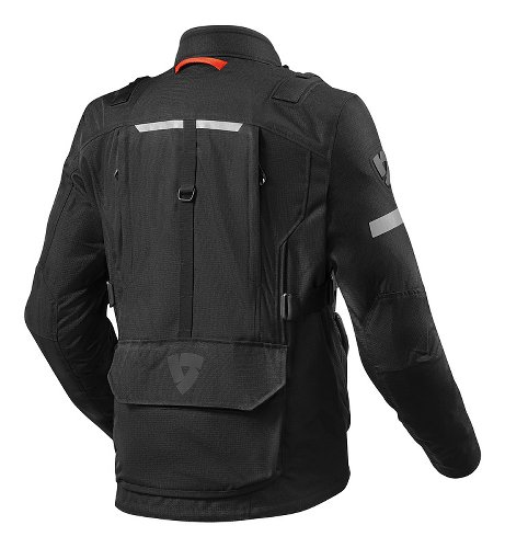 Revit Sand 4 H2O Textiljacke Schwarz 4XL