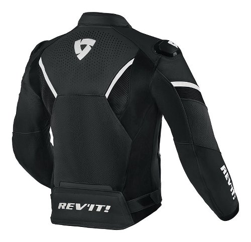 Revit Matador Leather Jacket Black/White 50