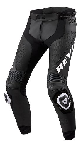 Revit Apex Leather Pants Black/White Short 52