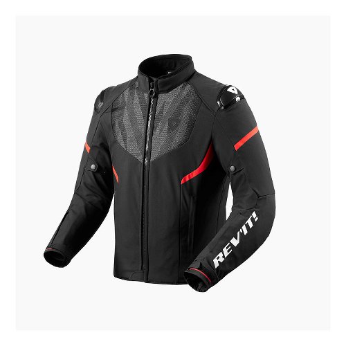 Revit Jacket Hyperspeed 2 H2O - Black-Neon Red, M