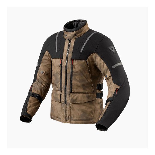 Revit Jacket Offtrack 2 H2O - Black-Brown, XXL