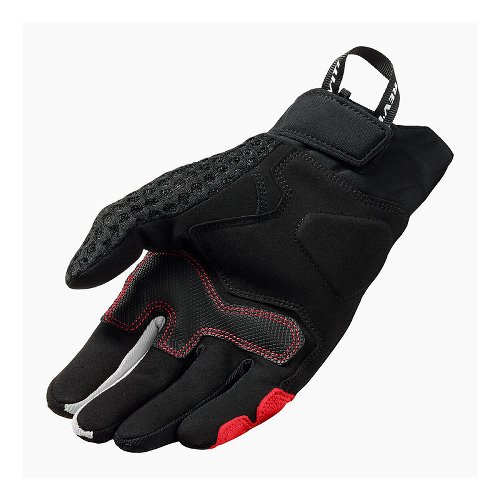 Revit Handschuhe Veloz, Schwarz-Rot, S