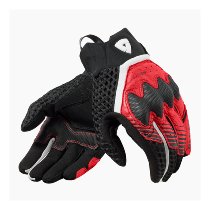Revit Handschuhe Veloz, Schwarz-Rot, S