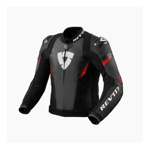 Revit Jacke Control, Schwarz-Neon Rot, M56