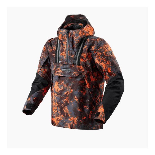Revit Smock Blackwater 2 H2O, Schwarz-Orangien, 3XL