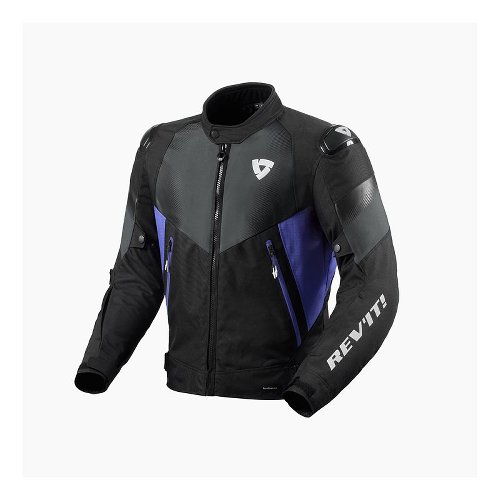 Revit Jacke Control H2O, Schwarz-Blau, L