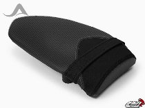 Luimoto Pillion seat cover `Team Italia` carbon black - MV