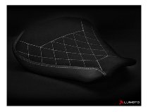 Luimoto Seat cover `Diamond Edition` black-white - MV Agusta