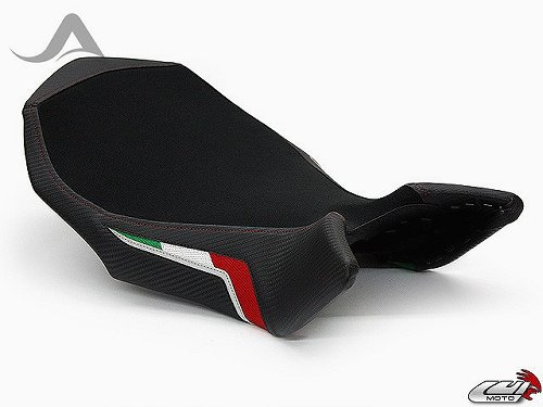 Luimoto Seat cover `Team Italia` black - MV Agusta 990, 1090