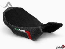 Luimoto Seat cover `Team Italia` black-red - MV Agusta 990,