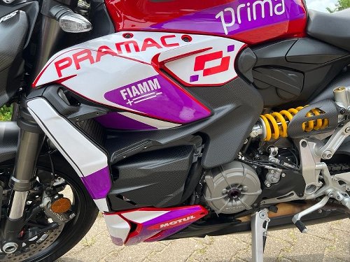 Carbonworld Verkleidungseinsätze Carbon geignet für Ducati