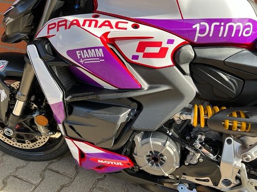 Carbonworld Verkleidungseinsätze Carbon geignet für Ducati