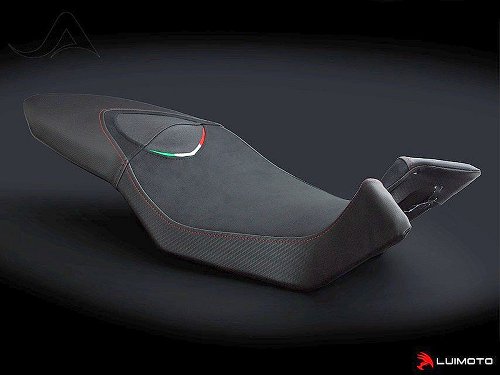 Luimoto Seat cover `Team Italia` black-red - MV Agusta 675,