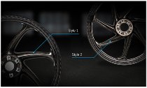 thyssenkrupp Carbon wheel rim kit glossy style 1 EU-ABE -