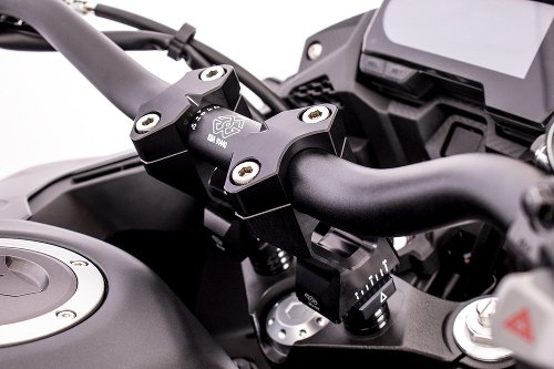 Gilles 2DGT adjustable handlebar risers with mounting kit