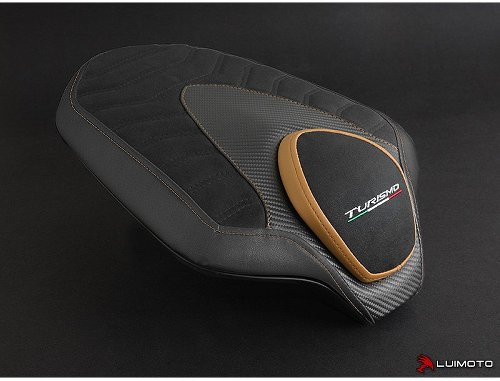 Luimoto Pillion seat cover `Strada` gold - MV Agusta 800