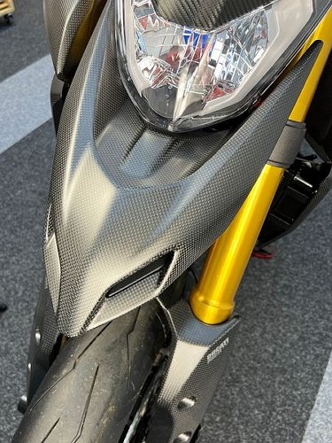 Naso carenato Carbonworld, carbonio adatto per Ducati