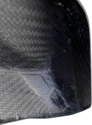 Carbonworld tank side panel, carbon suitable for Ducati