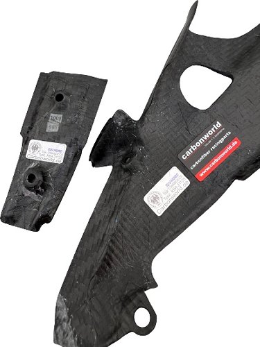 Carbonworld lower fairing cover, carbon suitable for Ducati