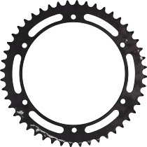 PBR Sprocket wheel ERGAL, black 48/530 - Moto Morini 350