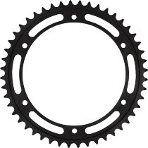 PBR Sprocket wheel ERGAL, black 48/530 - Moto Morini 350