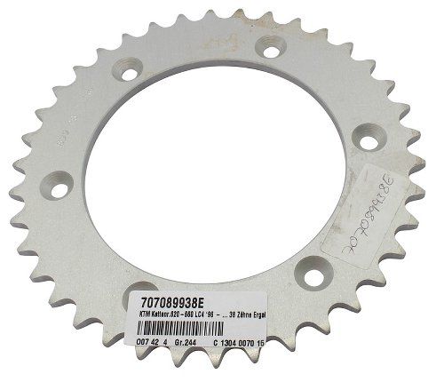 PBR Sprocket wheel aloy, 38/520 - KTM 660 SMC, 640 LC4 Duke