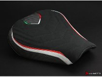 Luimoto Seat cover `Team Italia` silver - MV Agusta 675, 800