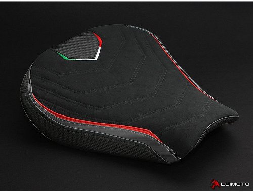 Luimoto Seat cover `Team Italia` black - MV Agusta 675, 800