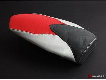 Luimoto Pillion seat cover `Team Italia` silver - MV Agusta