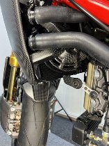 Carbonworld rear radiator covers, carbon suitable for Ducati