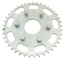 PBR Sprocket wheel steel, 41/520 - Aprilia 125 Red