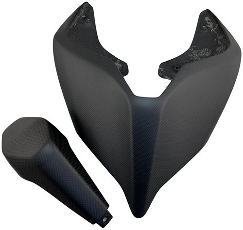 Kit coprisella Carbonworld, carbonio adatto per Ducati