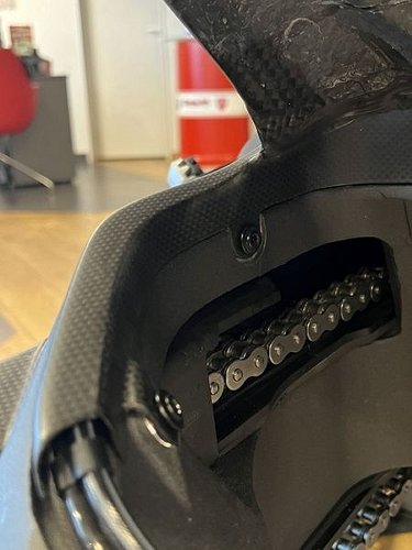 Carbonworld mudguard, rear, new version, carbon suitable for