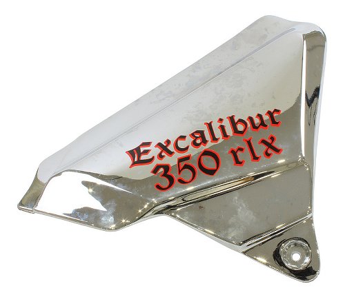 Moto Morini Side cover, chrome - Excalibur 350 NML