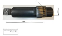 für Kofferträger Universelle Werkzeugbox 29 x 8 cm schwarz