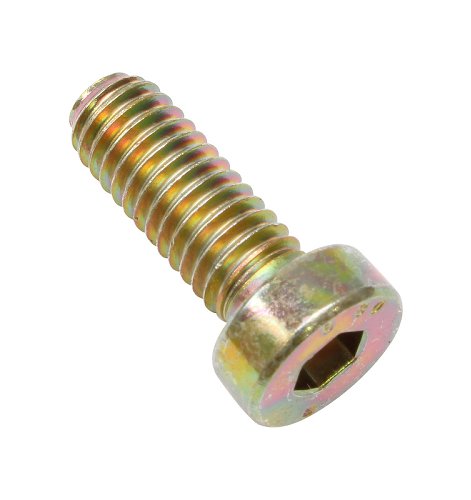 Ducati Screw hexagon socket M6 x 16, gold zincked - 400-1000