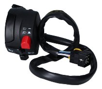 Tommaselli turn signal switch, complete, universal, black, -