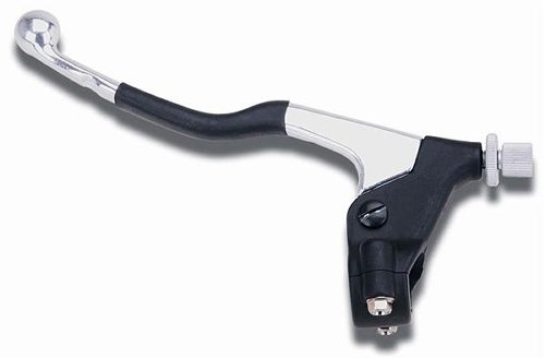 Tommaselli clutch lever complete, aluminum, polished, 24 mm