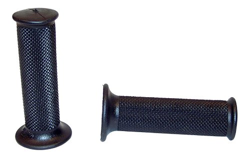 Tommaselli Set manopole in gomma, Dakar, nero, 128 mm
