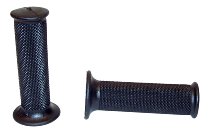 Tommaselli rubber grip set Dakar, black, 128 mmen