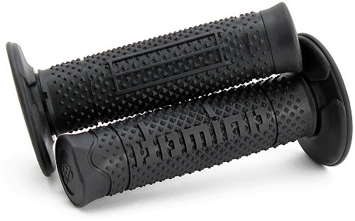 Tommaselli rubber grip set, Soft Plus, anthracite