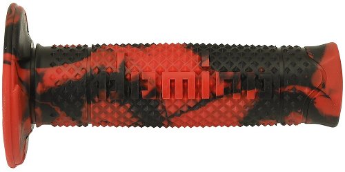Tommaselli rubber grip set Snake, red/black
