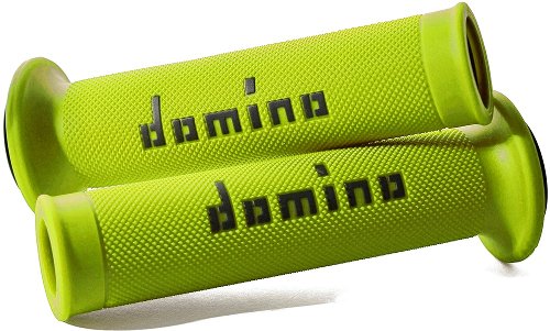 Jeu de caoutchoucs de poignée Domino Road Racing, 120 mm/125