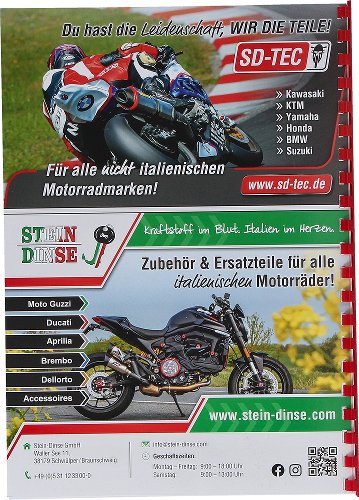 Cagiva Werkstatthandbuch 900 I.E. GT, Erweiterung