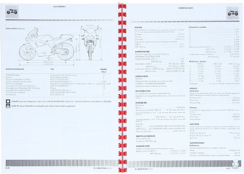Cagiva Workshop manual - 125 Mito 2 from 1992