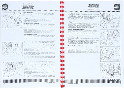 Cagiva Workshop manual - 125 Mito EV from 1989