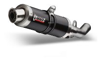 MIVV Silencer GP, stainless steel black, with homologation -