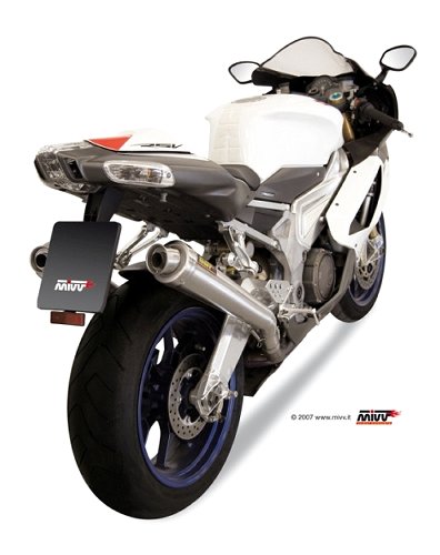 MIVV Auspuffsatz X-cone, Edelstahl, mit EG-ABE - Aprilia