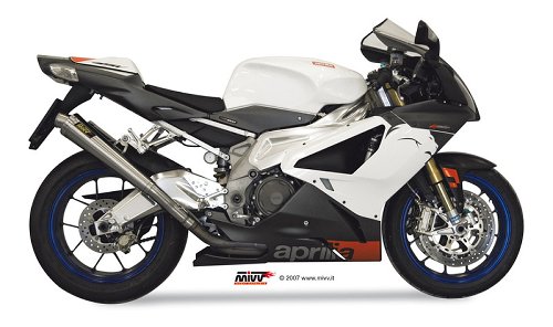 MIVV Auspuffsatz X-cone, Edelstahl, mit EG-ABE - Aprilia