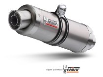 MIVV Silencer GP, titanium/titanium, with homologation -